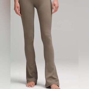 lululemon athletica Brown Flare Leggings
